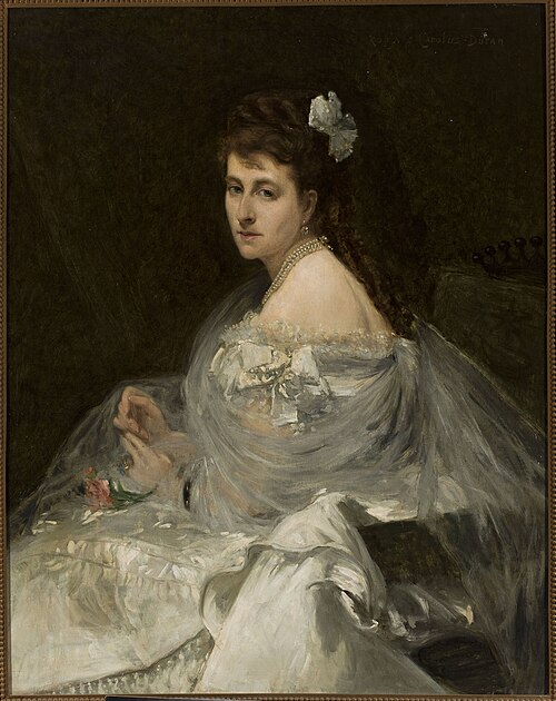 Portrait of Izabela Tyszkiewicz née Tyszkiewicz (1835–1907), 1850, 