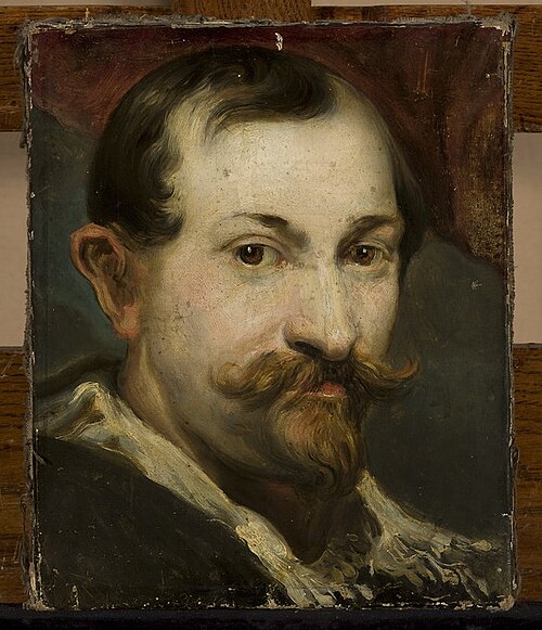 Portrait of Jan Wildens (1585/86–1653), painter, , 