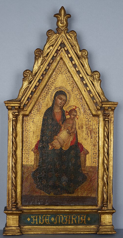 Madonna and Child Enthroned, , 