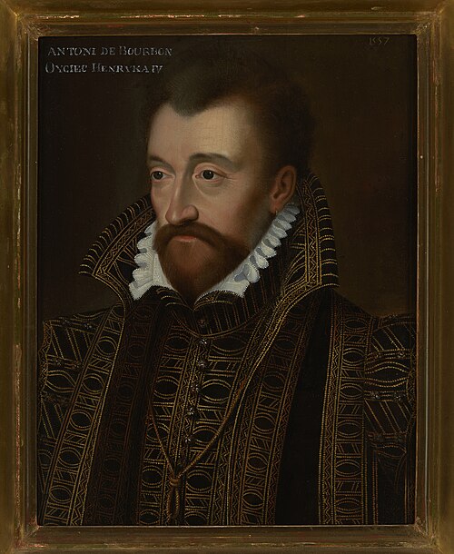 Portrait of Anthony of Bourbon (1518–1562), King of Navarre, 1563, 