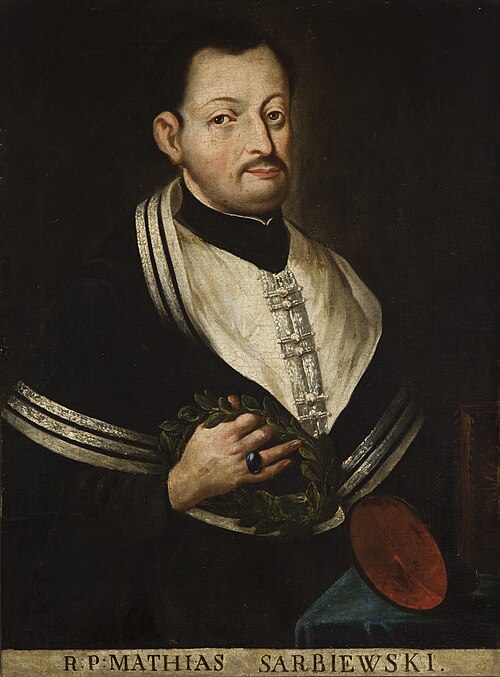 Portrait of Maciej Kazimierz Sarbiewski (1595–1640), 1637, 