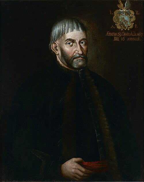 Portrait of Zyzemski, 1675, 
