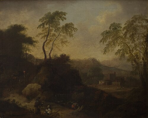 Krajobraz, 1650, 