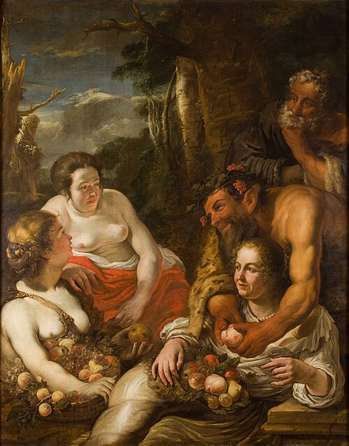 Mythological Scene – Filling the Horn of Plenty?, 1659, 