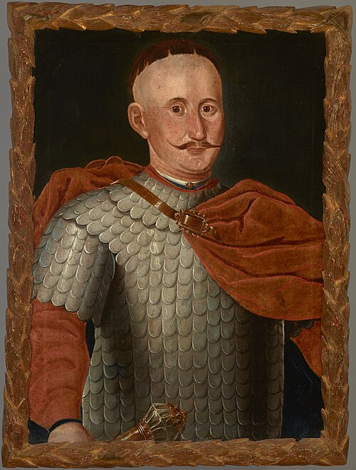 Portrait of Mikołaj Wybranowski, 1715, 