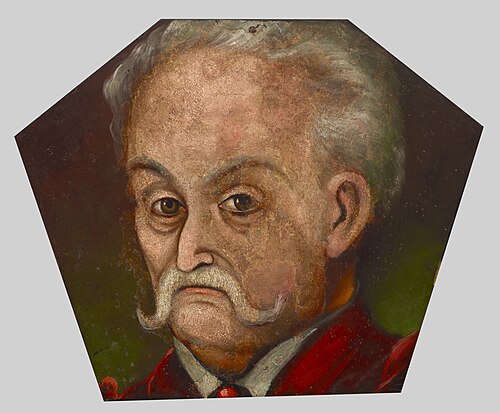 Sepulchral portrait of Mr Nieborowski from Hyżne, 1740, 