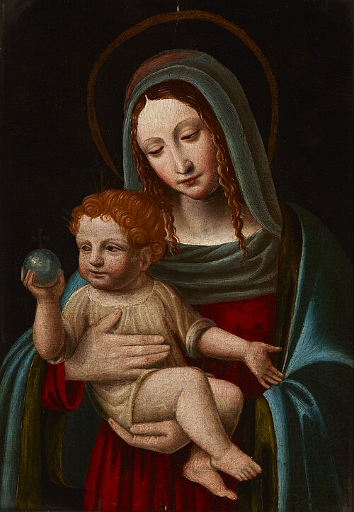 Vierge à l'Enfant, 1800, 