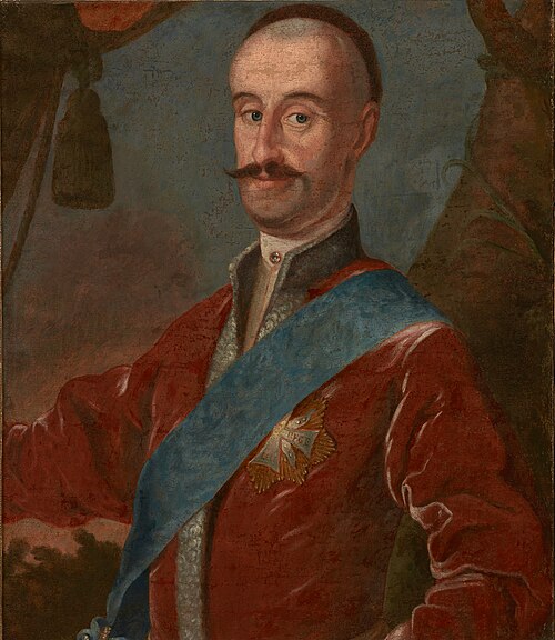 Portret Jana Wodzickiego (ok. 1670-1726), starosty ujskiego, 1750, 