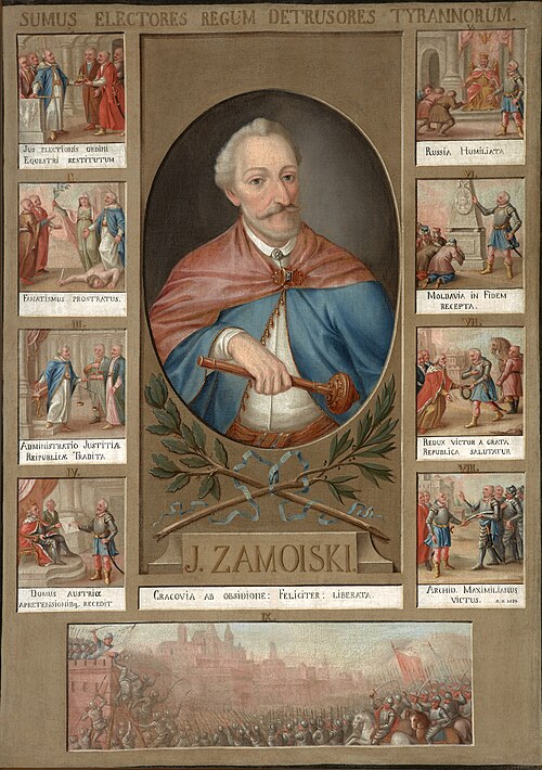 Portrait of Jan Zamoyski (1542-1605), Grand Crown Hetman, 1787, 