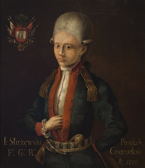 Portret Józefa Służewskiego, późniejszego generała (kopia), 1779, 