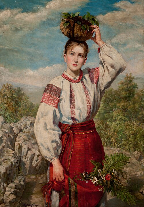 Girl Returning from the Forest, 1893, 