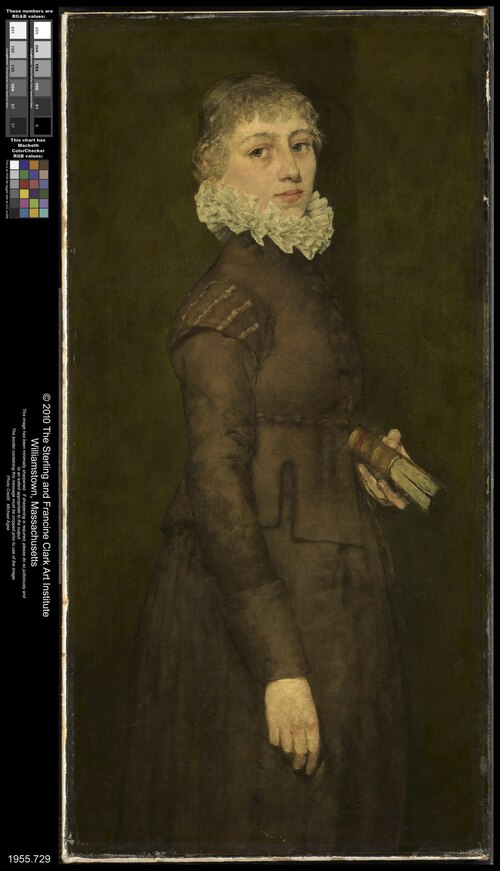 Woman with a Book, 1850, 