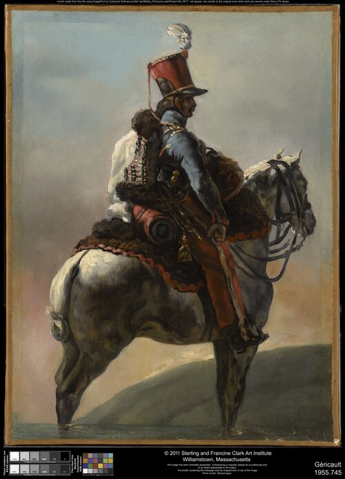 Study after "Trumpeter of the Hussars", 1821, 