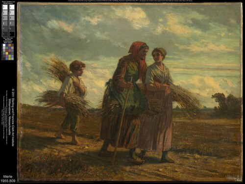 The Gleaners, 1850, 