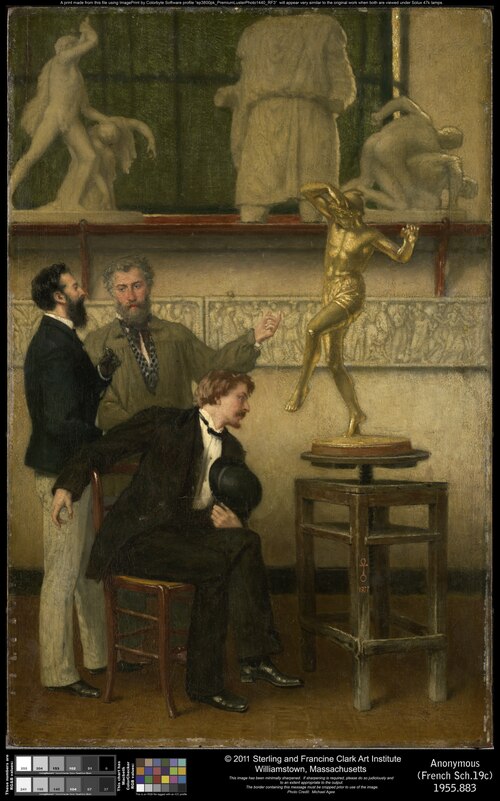 Artist in His Studio, 1877, 