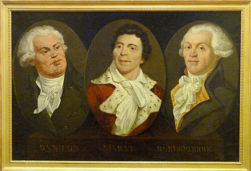 Danton, Marat, Robespierre, , 