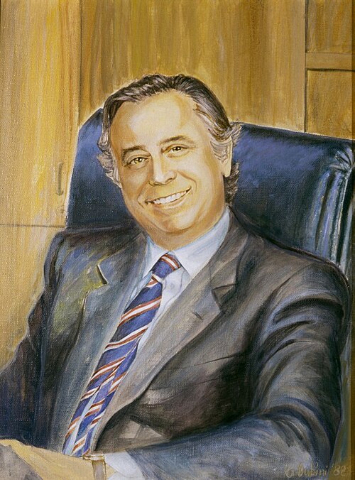 Portrait of Professor Giampiero Cantoni, 1988, 