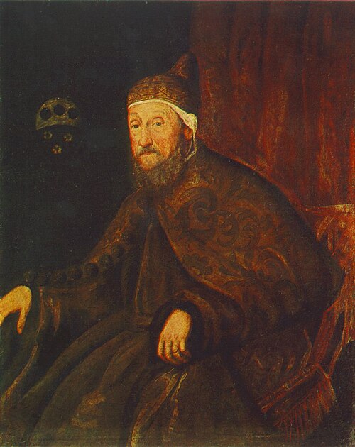 Portrait of Doge Pietro Loredano, 1568, 