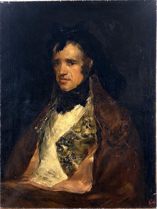 Copy after Goya's Portrait of Pedro Mocarte, 1867, 