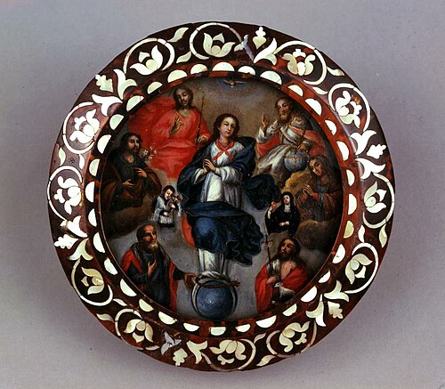 Immaculate Conception with Saints, 1780, 