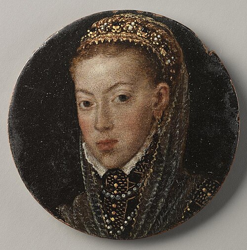 Portrait of a Spanish Infanta (María or Juana of Austria), 1551, 