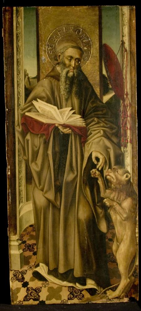 Saint Jerome and the lion., 1500, 