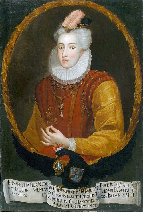 Portrait of Elizabeth Kiszka née Radziwiłł (1585–1618)., , 