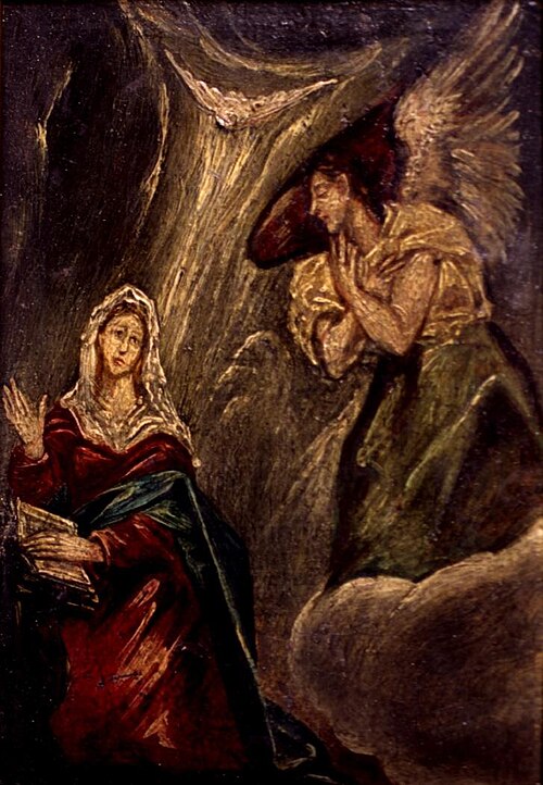 Annunciation (copy), 1610, 