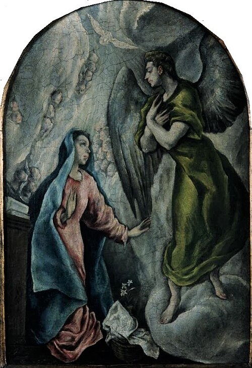 Annunciation (copy), 1610, 