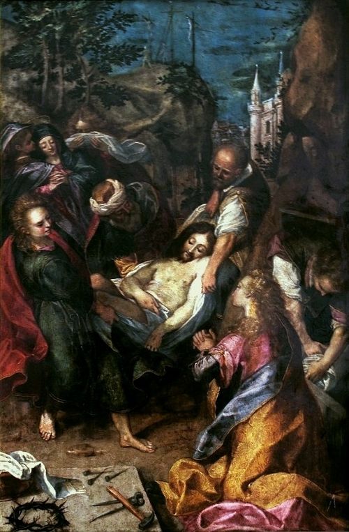 The Entombment., 1588, 