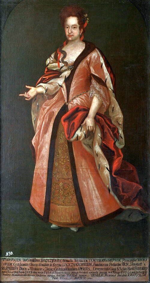 Theophila Wiśniowiecka née Leszczyńska (1680–1757)., 1750, 