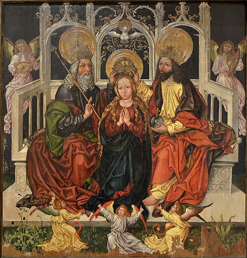 Coronation of Mary, 1480, 