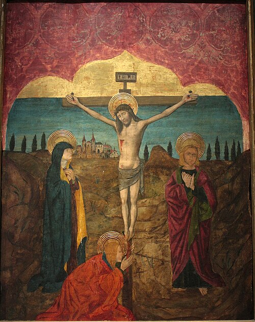 Christ en croix, 1500, 