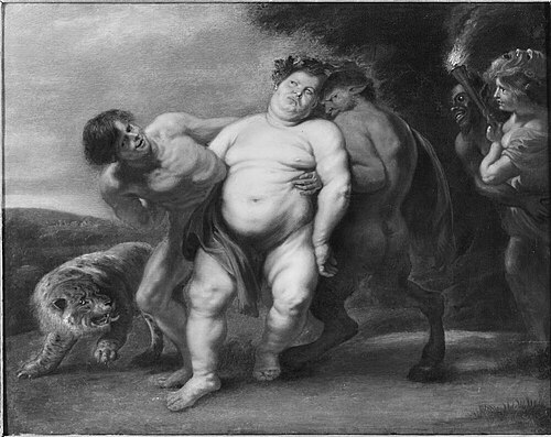 Drunken Silenus, 1666, 