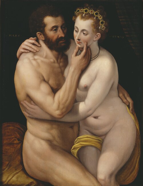 Mars and Venus, 1550, 