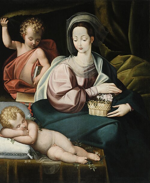 La Virgen, el Niño y San Juan Niño, , 