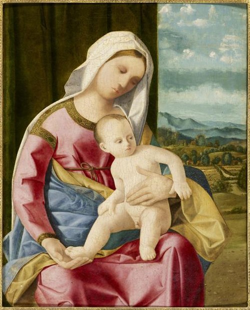 La Vierge et l'Enfant Jésus, 1550, 