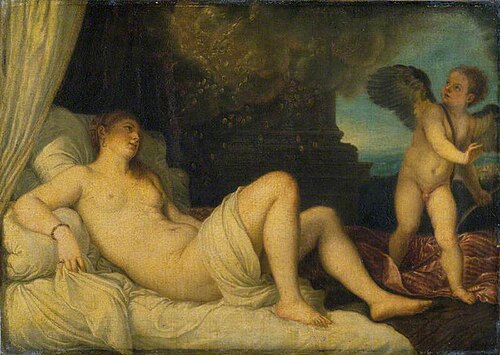 Danaë with Cupid, 1750, 