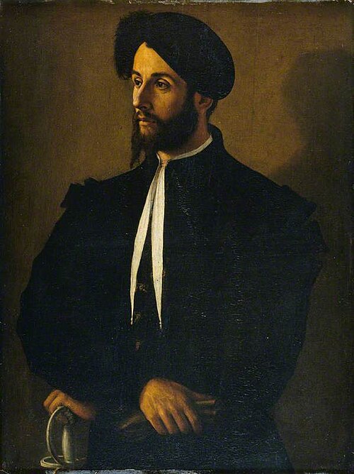 Portrait of a Man in Black, 1575, 