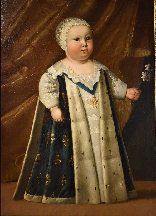 Portrait du Dauphin Louis Dieudonné, futur Louis XIV, 1638, 
