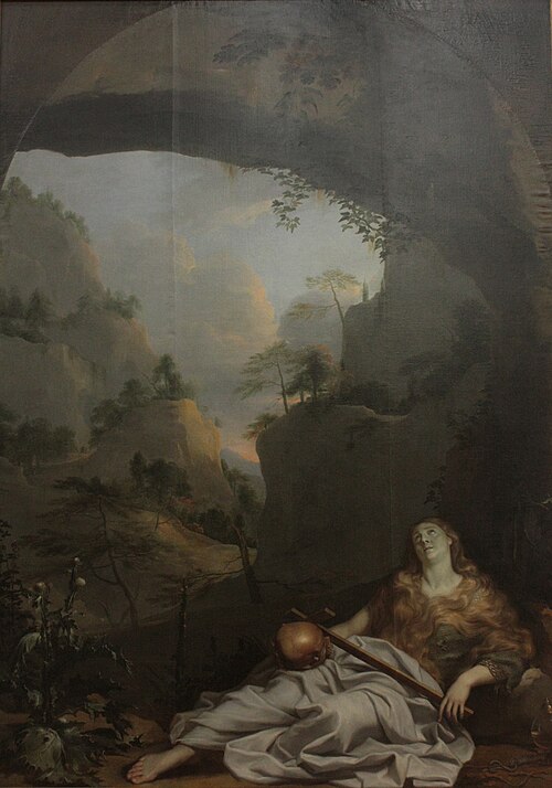 Marie-Madeleine à la grotte de la Sainte-Baume, 1656, 