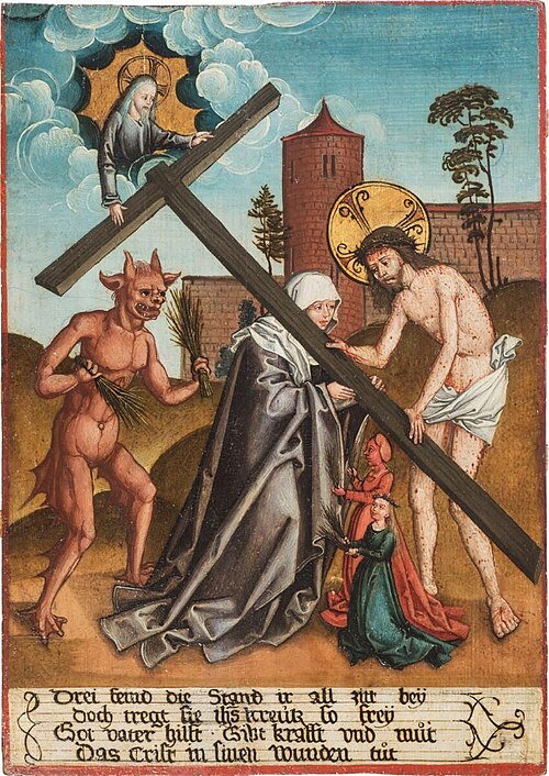 Temptation of a Female saint (2), 1500, 