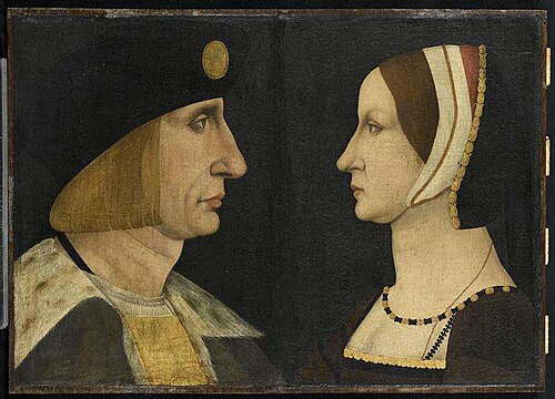 Portrait d'un seigneur et d'une femme, 1525, 