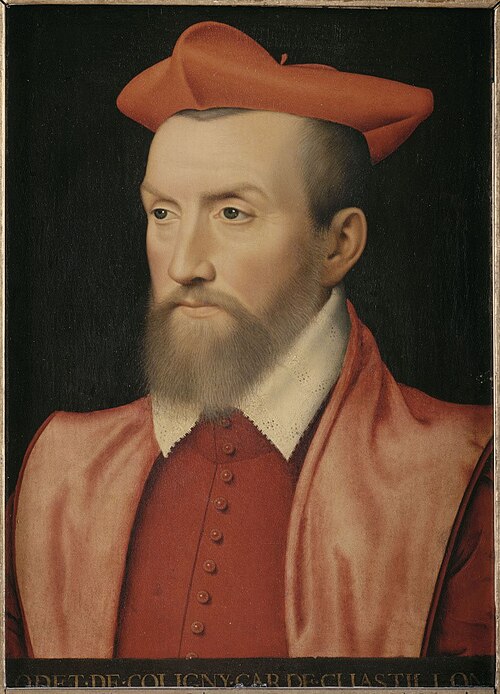 Portrait d'Odet de Coligny, 1550, 