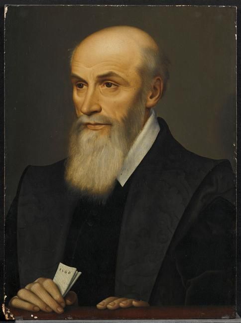 Portrait de Michel de L'Hospital, chancelier de France, 1566, 