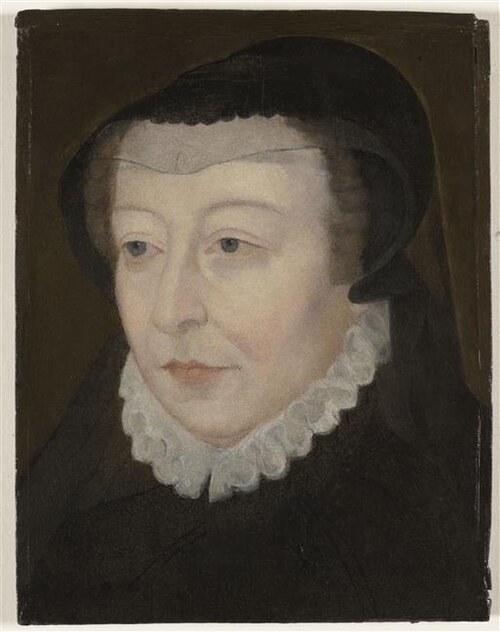 Portrait de Catherine de Médicis, 1559, 