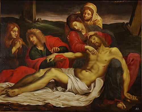 Descente de Croix, 1600, 
