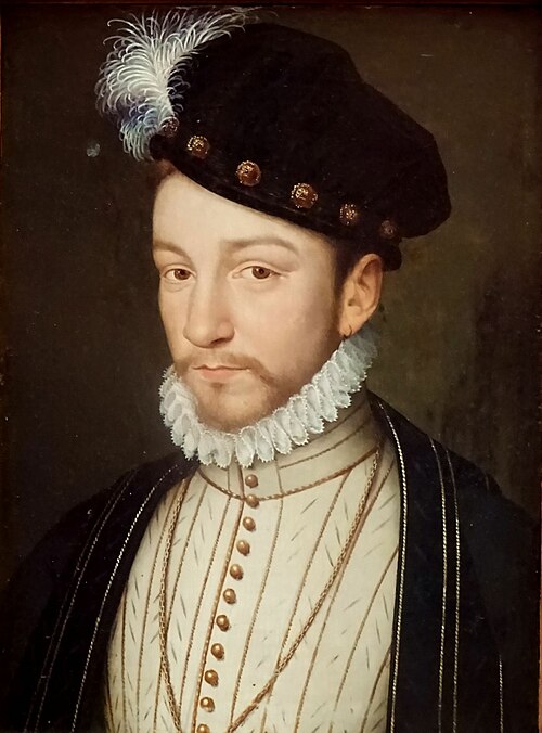 Portrait du roi Charles IX, 1550, 