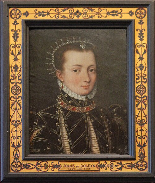 Femme inconnue, dit autrefois portrait d'Anne Boleyn, 1575, 