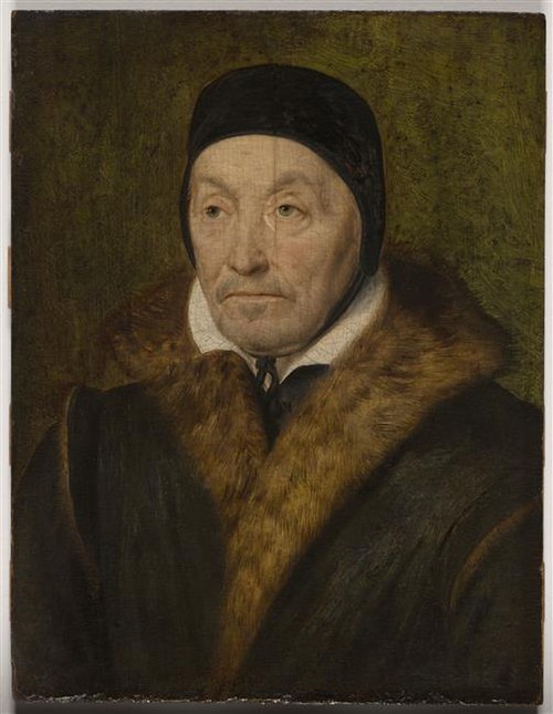 Portrait d'un vieillard inconnu, 1600, 